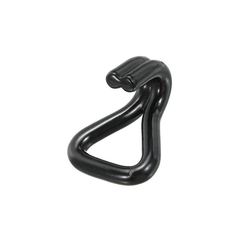 1.5  x 2000kgs black coated double j hook