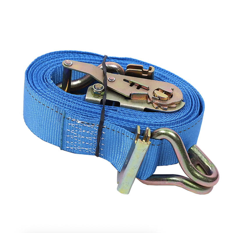 J hook E track ratchet straps