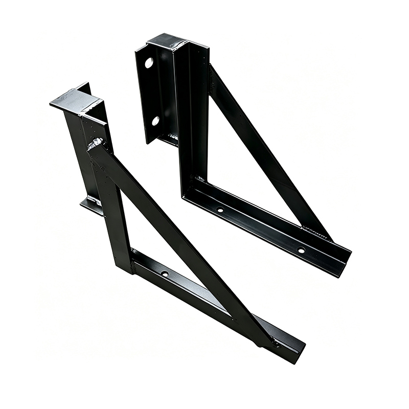 Heavy Duty Welded Black Structural Steeling Mounting Brackets for Underbody Truck Tool Box Heavy Duty Welded Black Structural Steeling Mounting Brackets for Underbody Truck Tool Box