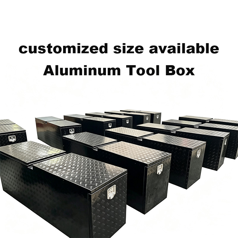 Lockable Underbody Aluminum Tool Box for Trucks Lockable Underbody Aluminum Tool Box for Trucks